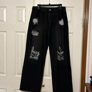 Jeans I bought from SHEIN. These are never worn, or worn once.